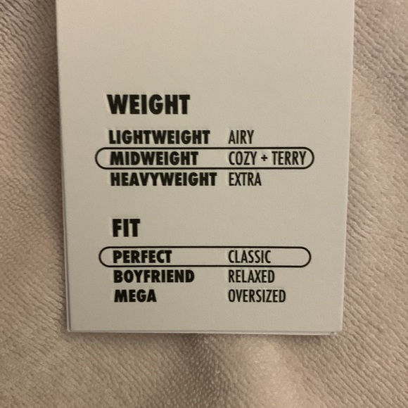 TNA | Towel Terry Perfect Hi-Rise 3" Sweatshort - Picture 6 of 6